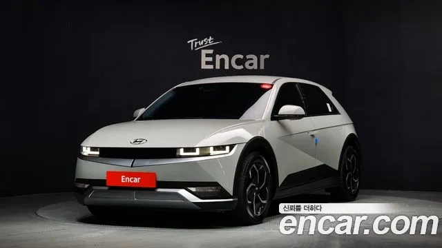 Hyundai Ionic 5 2021 Серебряный из Кореи