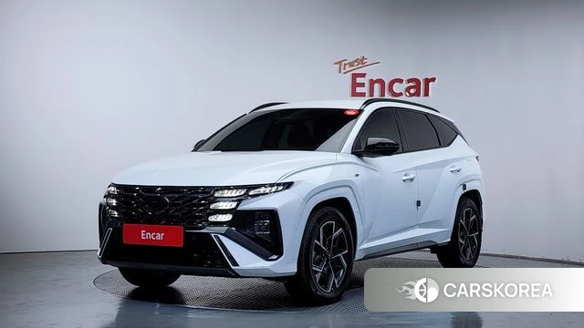 Hyundai The New Tucson Hybrid (NX4) 2024 Белый из Кореи