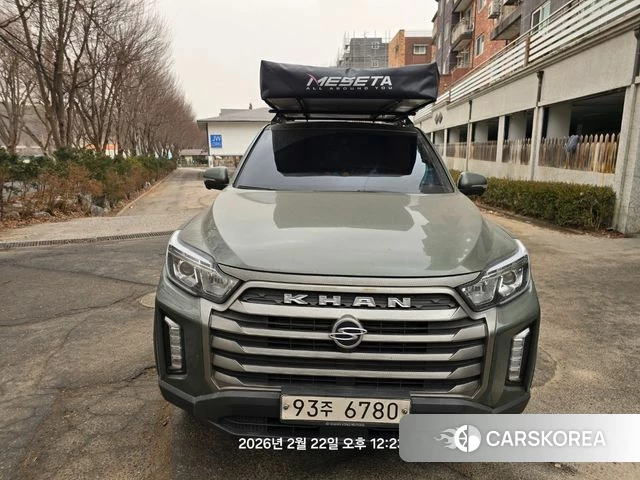 Ssangyong The New Rexton Sport 2021 Светло-зеленый из Кореи