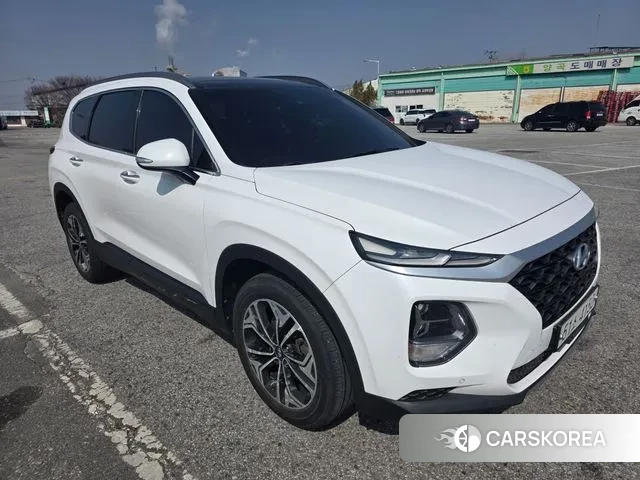 Hyundai Santa Fe TM 2019 Белый из Кореи