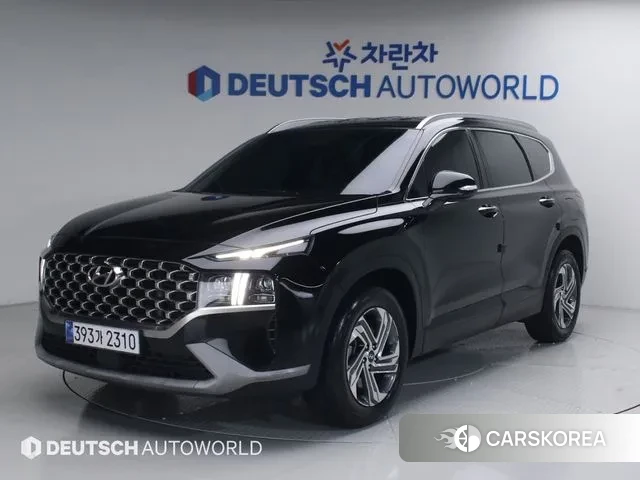 Hyundai The New Santa Fe 2023 Черный из Кореи