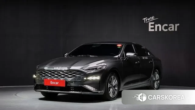 Kia K8 Hybrid 2021 Серый из Кореи