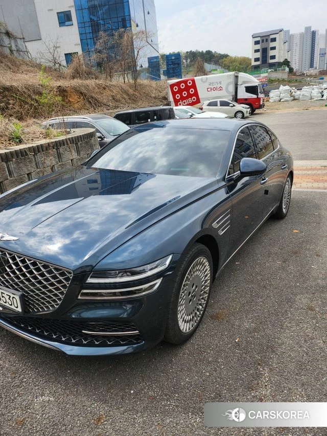 Genesis G80 (RG3) 2021 Темно-зеленый из Кореи