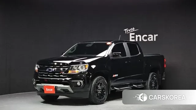 Chevrolet (GM Daewoo) Real New Colorado 2022 Черный из Кореи