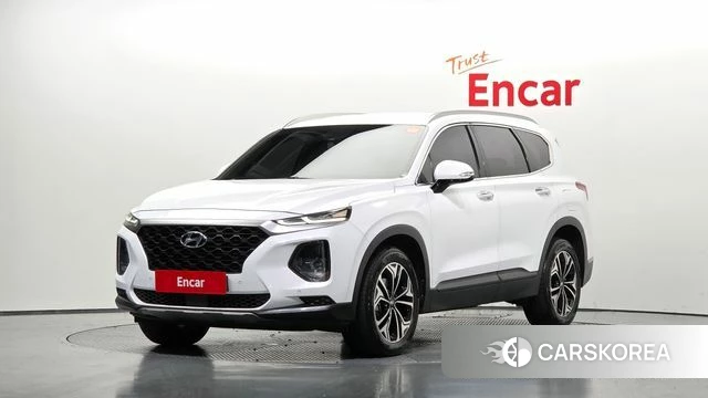 Hyundai Santa Fe TM 2018 Белый из Кореи