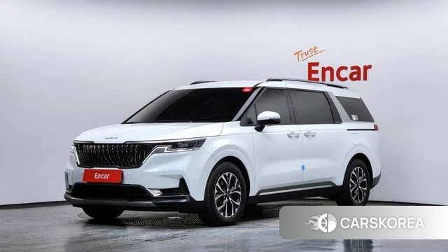 Kia Carnival 4th generation 2023 Белый из Кореи