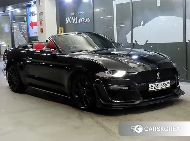 Ford Mustang 2019 Черный из Кореи