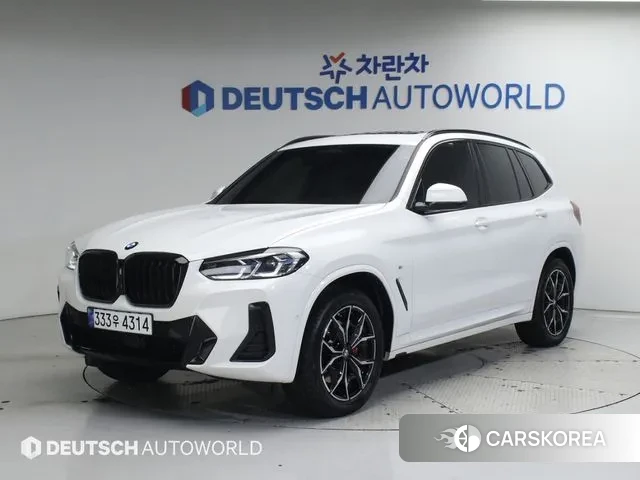 BMW X3 (G01) 2024 Белый из Кореи