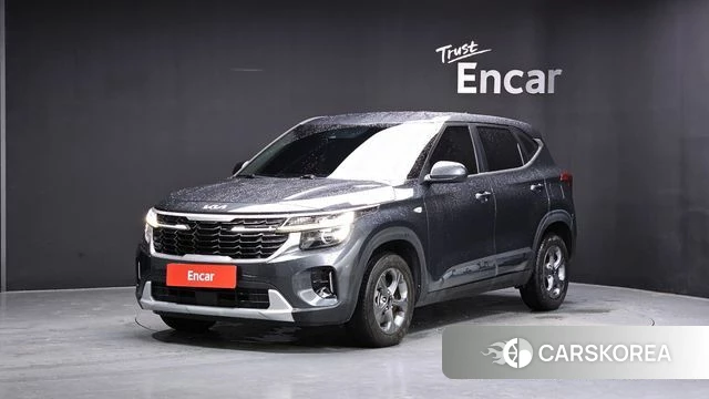 Kia The New Seltos 2022 Серый из Кореи