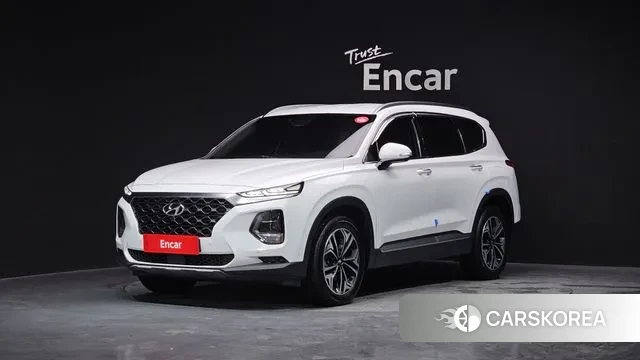 Hyundai Santa Fe TM 2019 Белый из Кореи