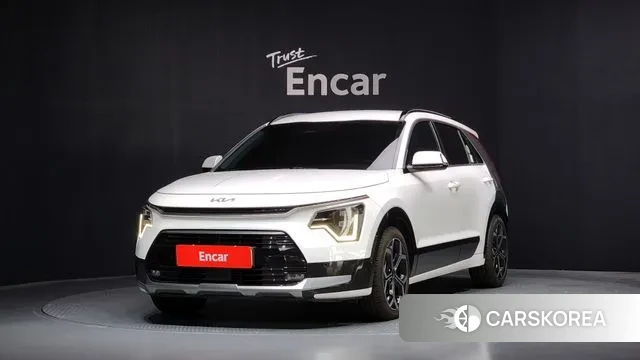 Kia Di Ol Nu Niro 2022 Белый из Кореи