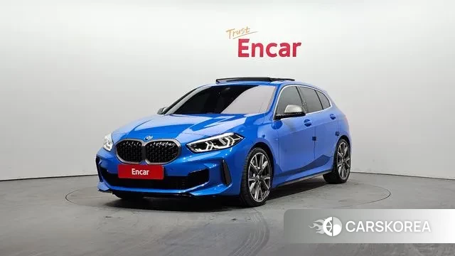 BMW 1 Series (F40) 2021 Синий из Кореи