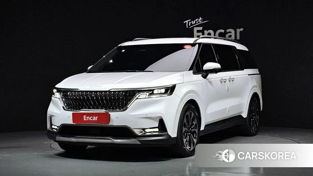 Kia Carnival 4th generation 2023 Белый из Кореи