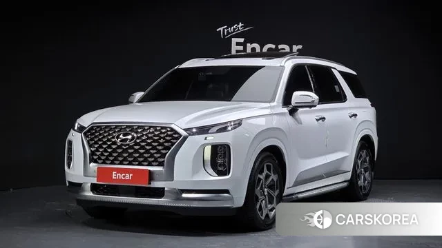 Hyundai Palisade 2021 Белый из Кореи