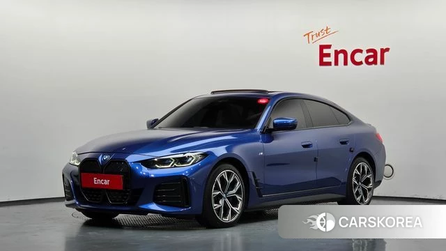 BMW i4 2023 Синий из Кореи