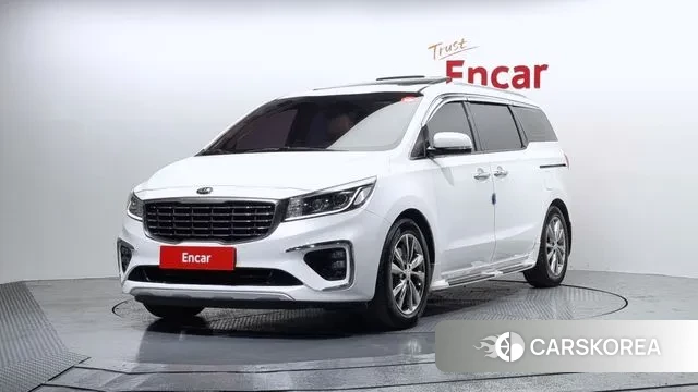 Kia The New Carnival 2018 Белый из Кореи