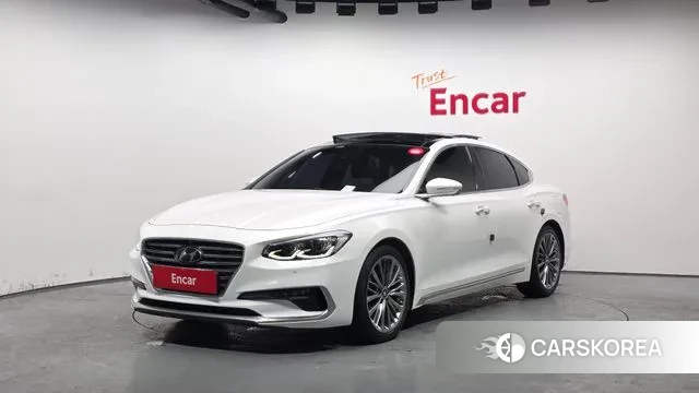 Hyundai Grandeur IG 2018 Белый из Кореи
