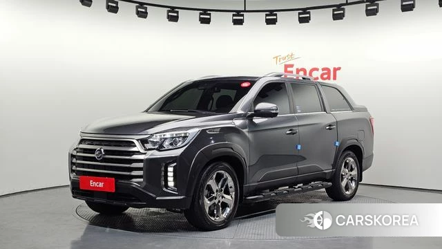 Ssangyong The New Rexton Sport 2022 Серый из Кореи