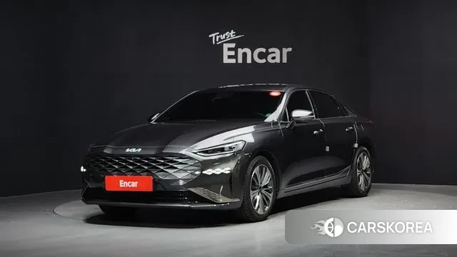 Kia K8 Hybrid 2022 Серый из Кореи