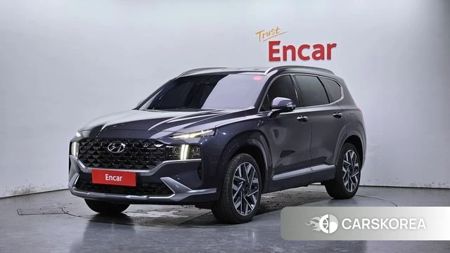 Hyundai The New Santa Fe 2020 Серый из Кореи