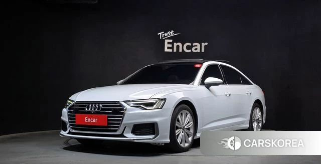 Audi A6 (C8) 2021 Белый из Кореи