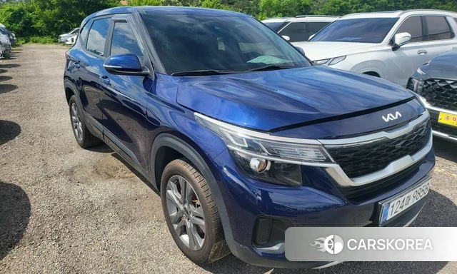 Kia Seltos 2021 Синий из Кореи
