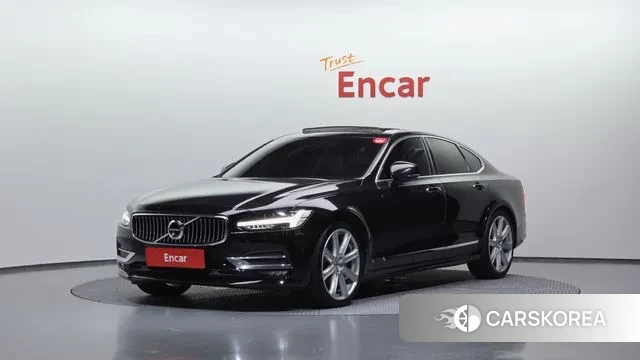 Volvo S90 2019 Черный из Кореи