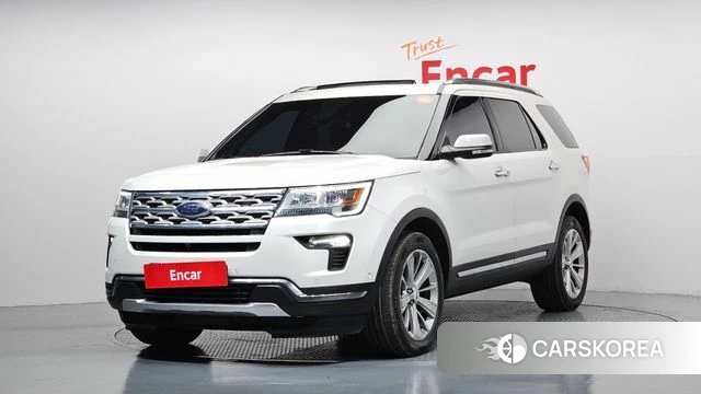 Ford Explorer 2018 Белый из Кореи