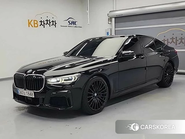 BMW 7 Series (G11) 2019 Черный из Кореи