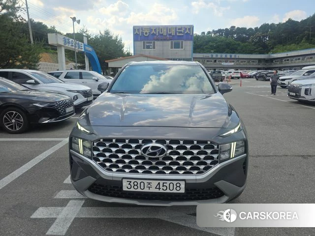 Hyundai The New Santa Fe 2021 Серый из Кореи
