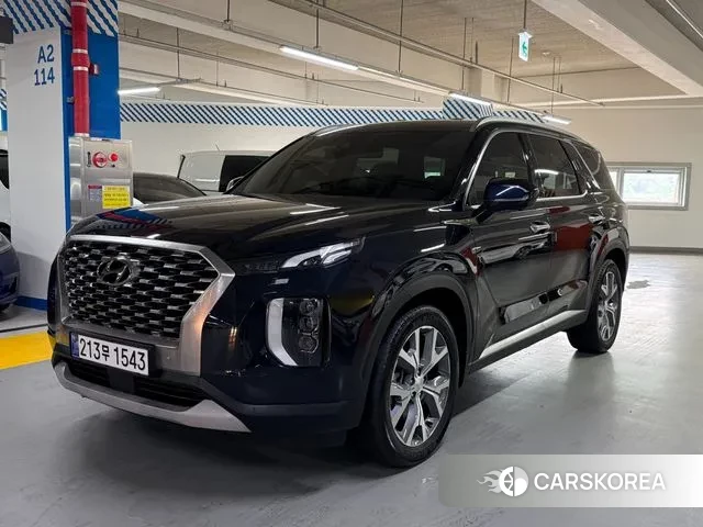 Hyundai Palisade 2021 Синий из Кореи