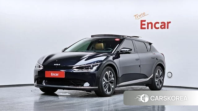 Kia EV6 2021 Синий из Кореи