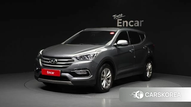 Hyundai Santa Fe The Prime 2018 Серый из Кореи