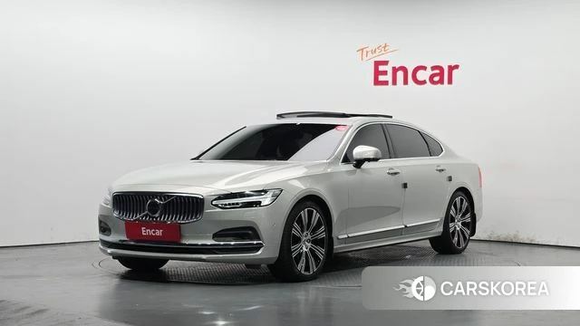 Volvo S90 2021 Серебряный из Кореи