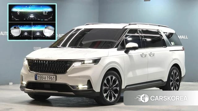 Kia Carnival 4th generation 2022 Белый из Кореи