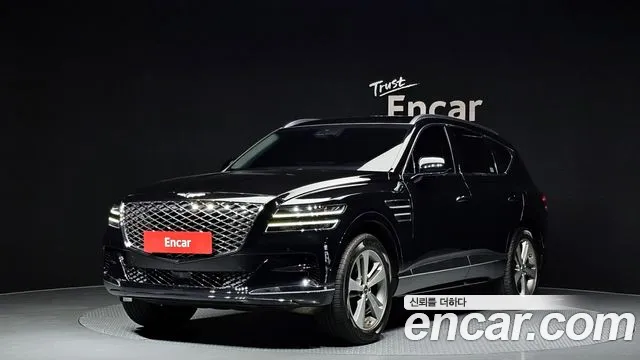 Genesis GV80 2021 Черный из Кореи