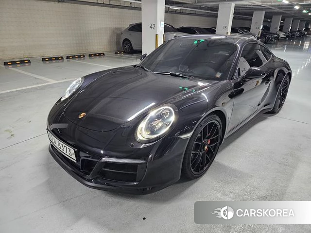 Porsche 911 2018 Черный из Кореи