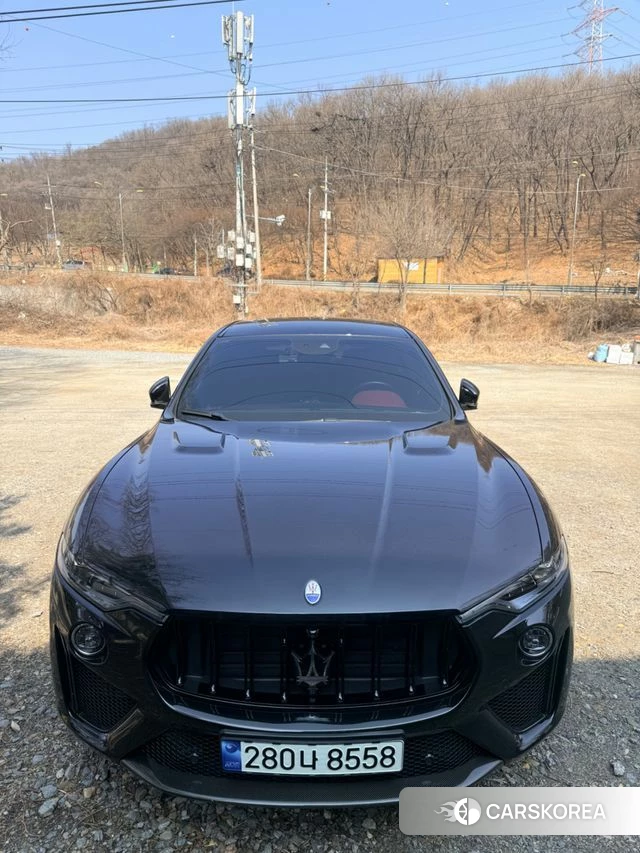 Maserati Levante 2020 Черный из Кореи