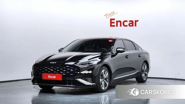 Kia K8 Hybrid 2023 Черный из Кореи