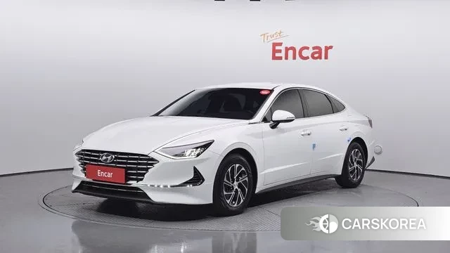 Hyundai Sonata Hybrid (DN8) 2021 Белый из Кореи