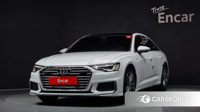Audi A6 (C8) 2022 Белый из Кореи