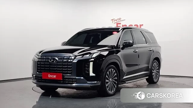 Hyundai The New Palisade 2023 Черный из Кореи