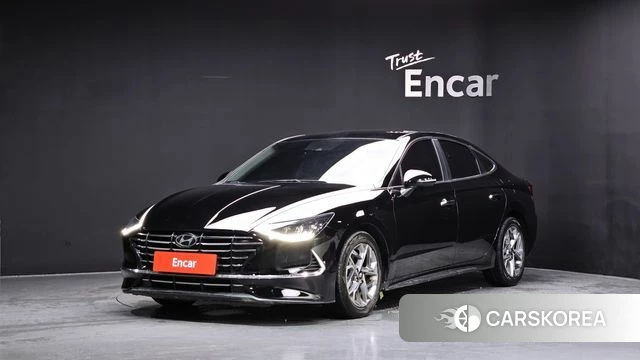 Hyundai Sonata (DN8) 2019 Черный из Кореи