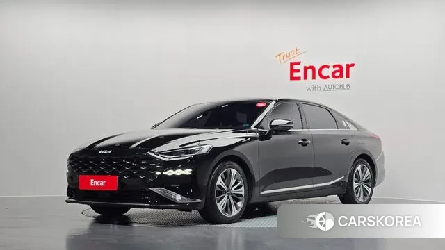 Kia K8 Hybrid 2021 Черный из Кореи