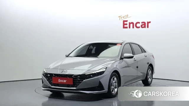 Hyundai Avante (CN7) 2021 Серебряный из Кореи