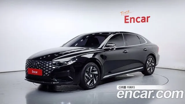 Hyundai The New Grandeur IG Hybrid 2021 Черный из Кореи
