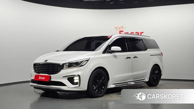 Kia The New Carnival 2019 Белый из Кореи