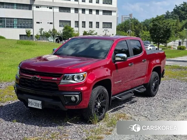 Chevrolet (GM Daewoo) Real New Colorado 2022 Красный из Кореи