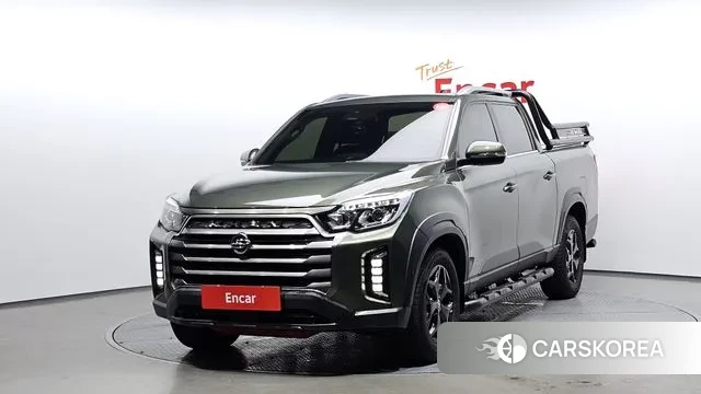 Ssangyong The New Rexton Sports Cannes 2022 Зеленый из Кореи