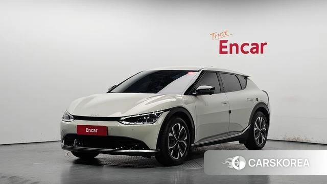 Kia EV6 2021 Серебристо-серый из Кореи